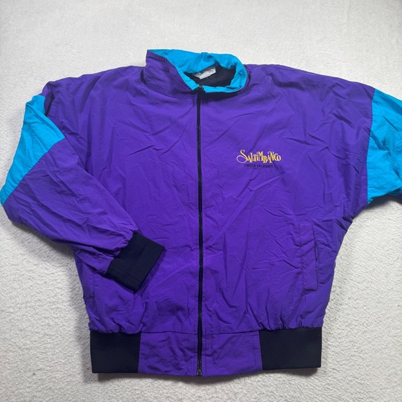 Vision Apparel Other - Vision Cirque du Soleil Saltimbanco Jacket Mens Medium Purple Vintage 90s Good